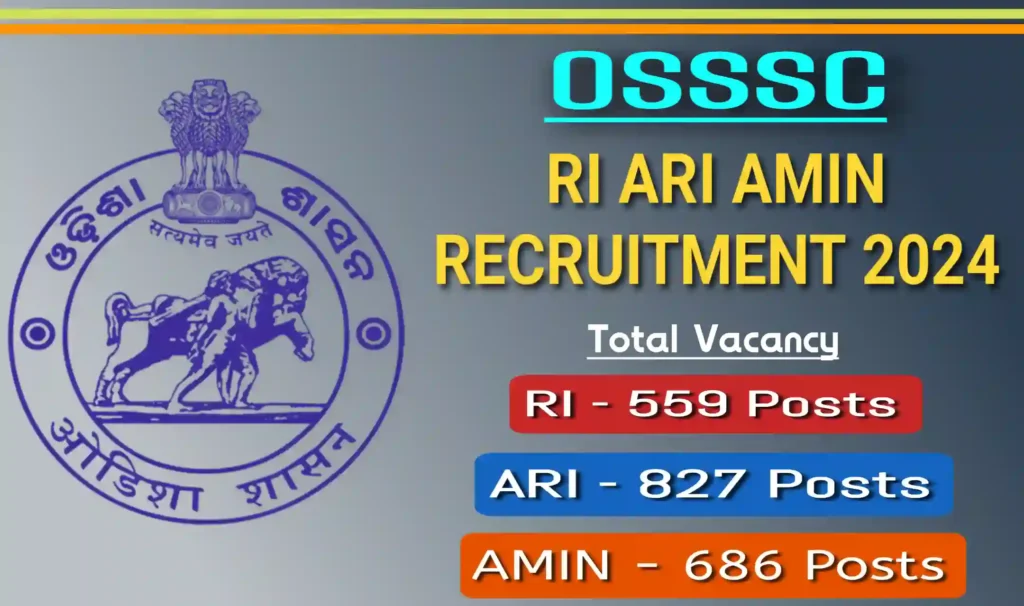 osssc ri recruitment 2024 apply online